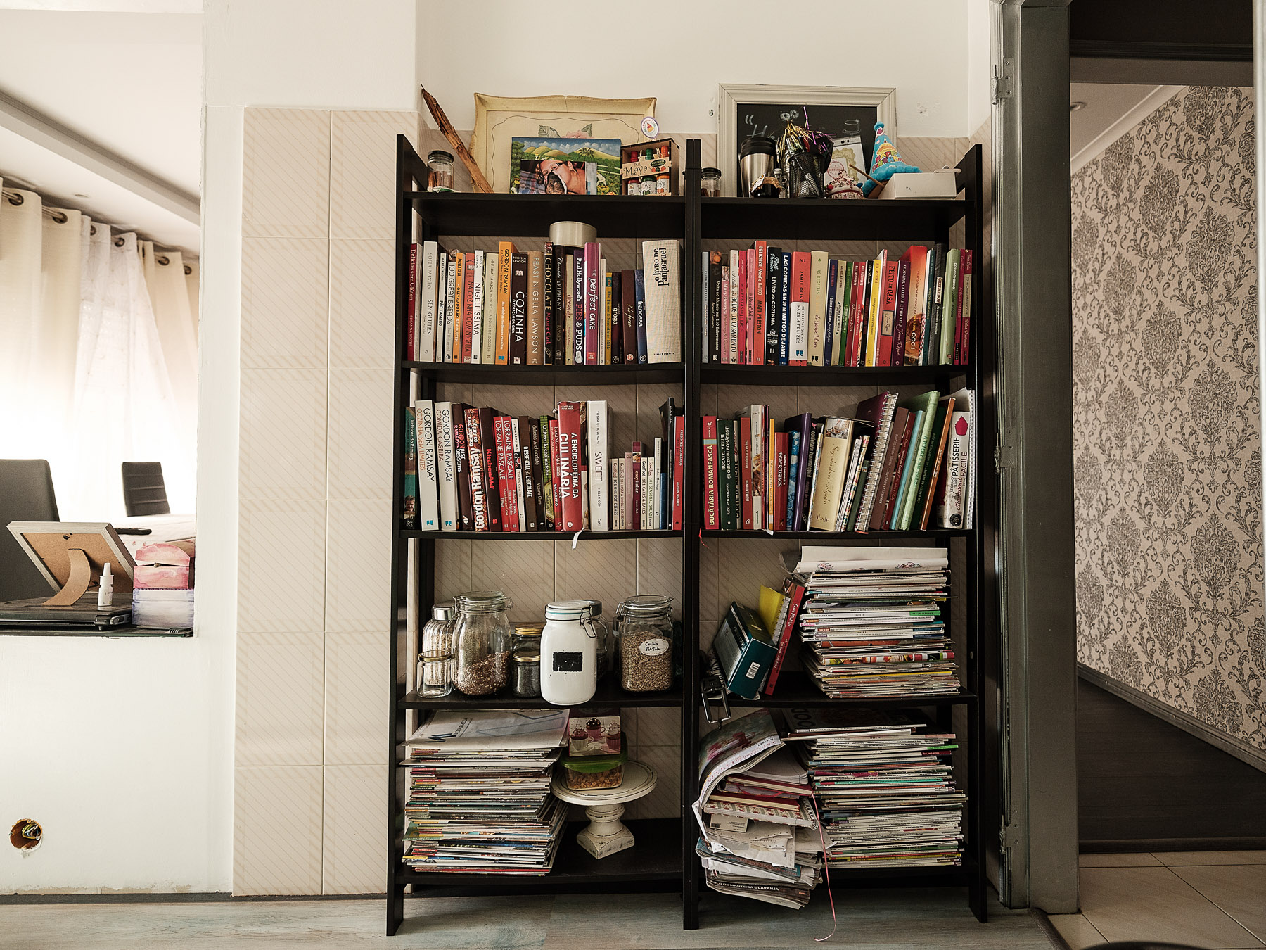 Biblioteca Ramonei cu cărți de bucate, Olhão, Portugalia