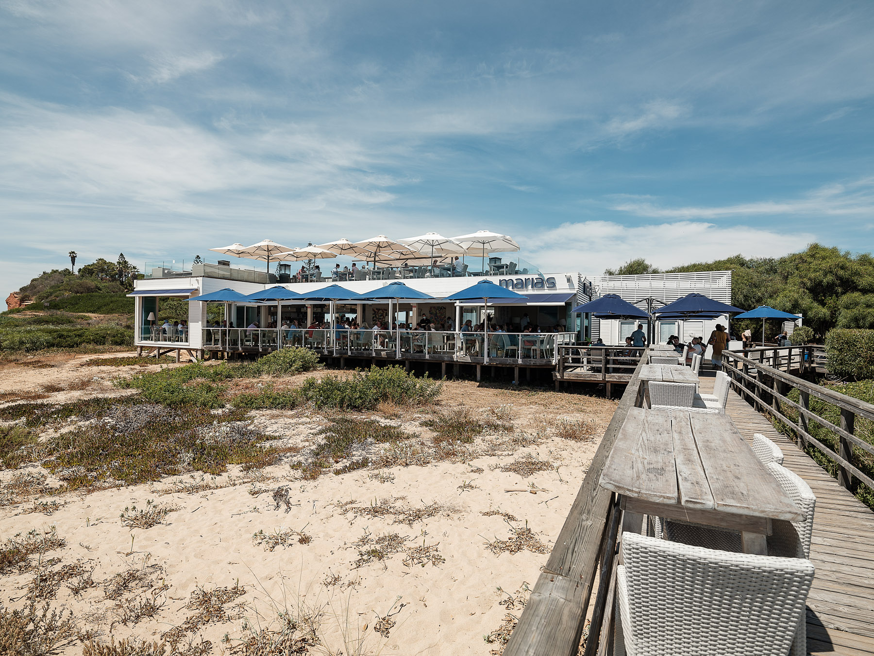 Restaurantului Maria’s din Almancil, Portugalia, unde lucrează Ramona