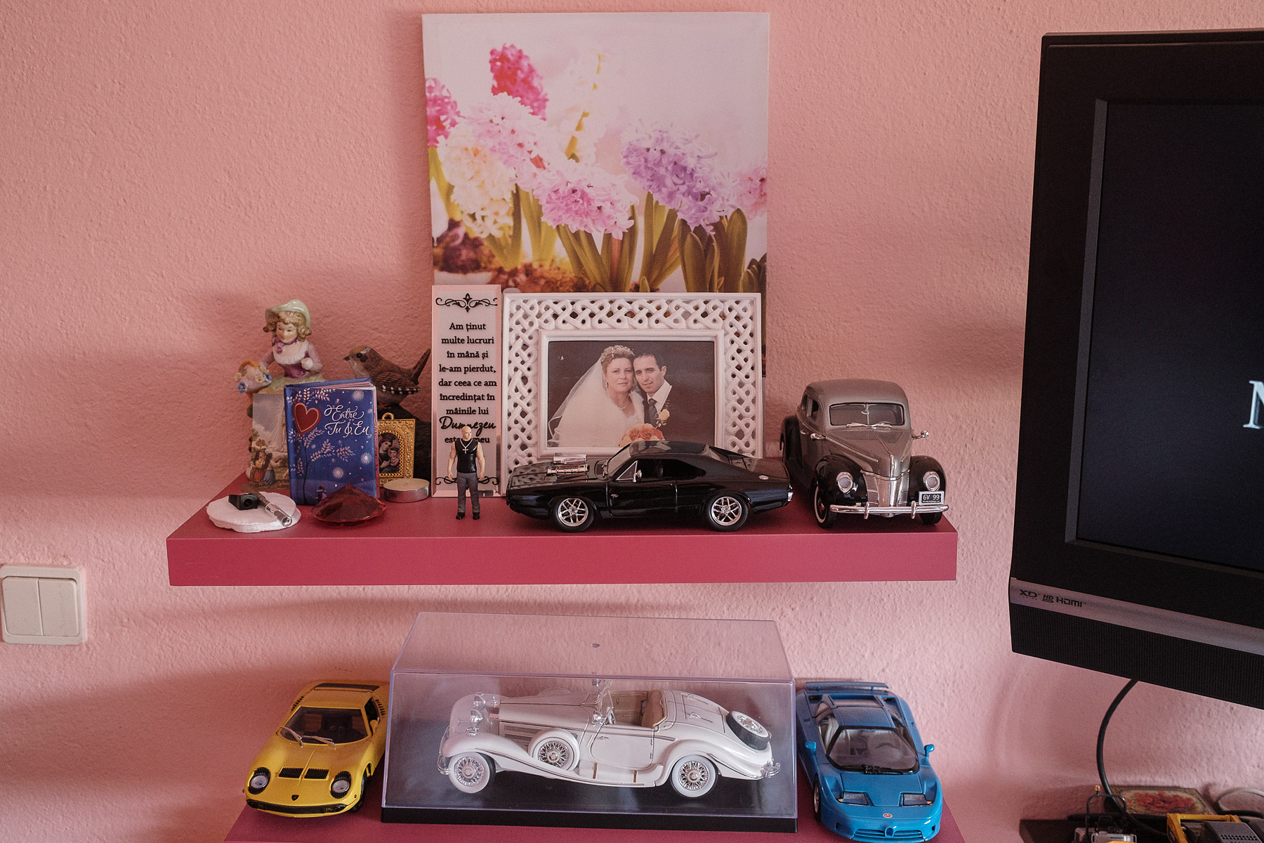 Detaliu în apartamentul lui Mili și a lui Mihai. Almancil, Portugalia