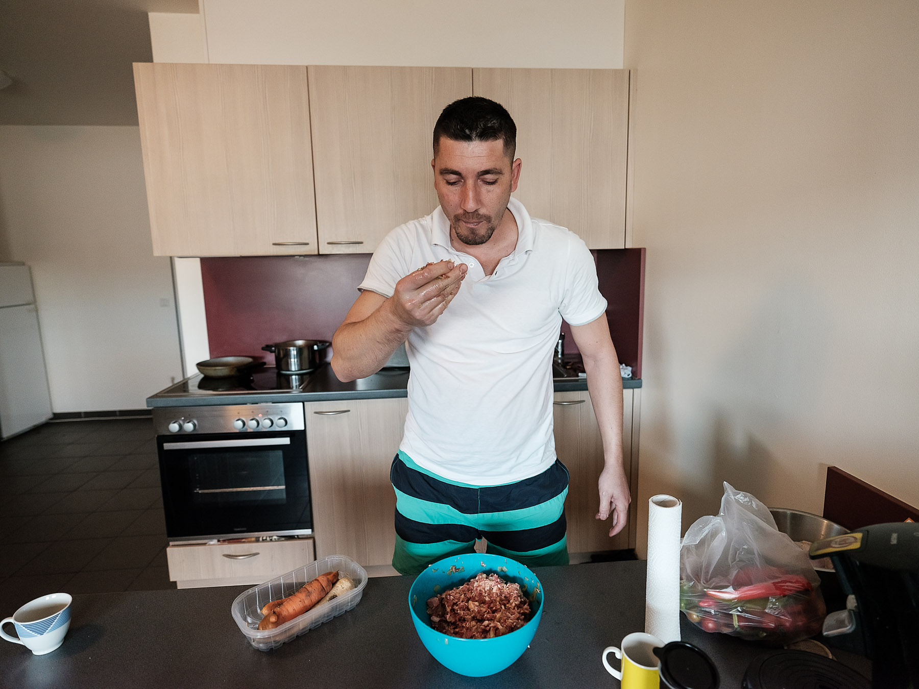 Stelian gustă sarmalele, Nürnberg