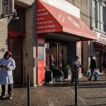 Magazin românesc în piața Doi Boi, Bruxelles, decembrie 2023