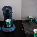 Detaliu dimineața la cazările muncitorilor în Bellegem, Belgia, 2024