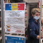 Anunț în magazinul românesc Leveloff din Dunstable, UK. 1 Decembrie 2021