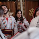 Grup de colindători români în Forlì, Italia, 24 decembrie 2024