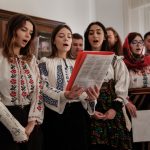 Grup de colindători români în Forlì, Italia, 24 decembrie 2024